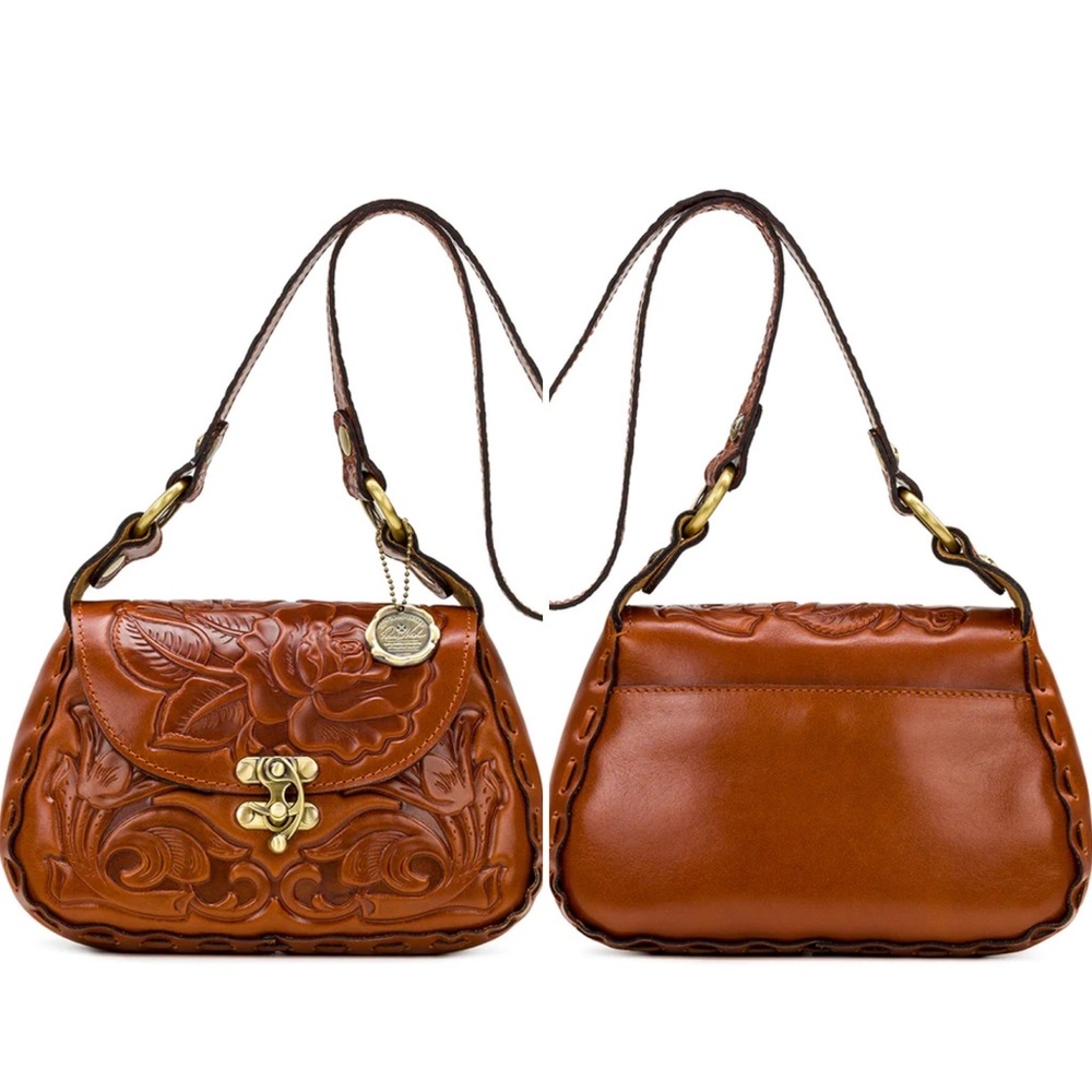Patricia Nash Micaela Baguette | Equestrian Chic Academia Cottagecore Romantic - Picture 16 of 16